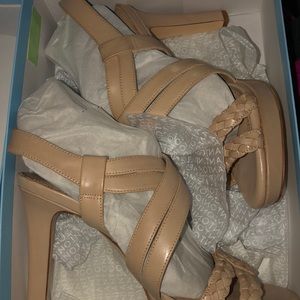 Antonio Melani tan sandals